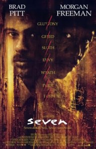 'Seven' Theatrical Release Poster.